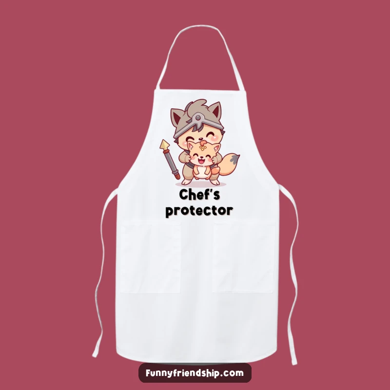 Funny Protector Pals Apron: Kitchen Guardian Funny Gift