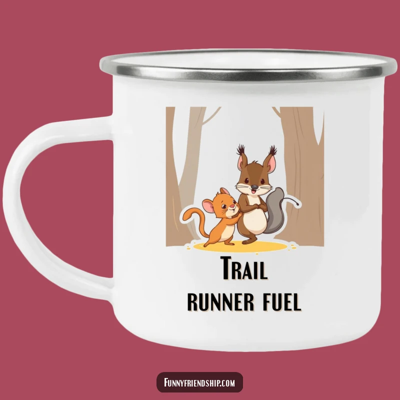 Funny Squirrel Mouse Tag Camping Mug: Play All Day Outdoors