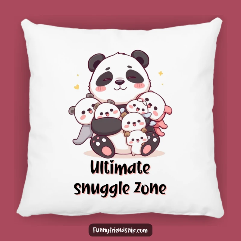 Funny Panda Hug Pillow: Snuggle Up with This Cuddly Character's Hilarious Comfort