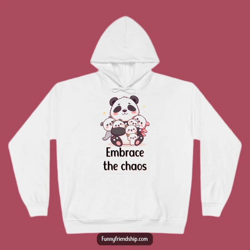 Funny Panda Hug Hoodie: Cozy Up with This Cuddly Character's Hilarious Warmth