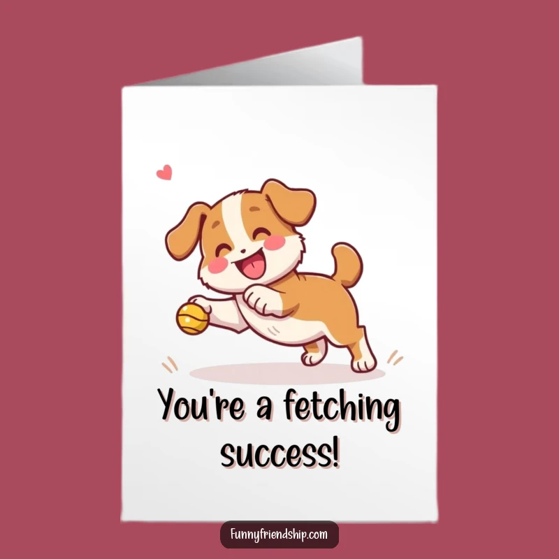 Fetch Fun Birthday: Free Printable Card for a Dog Lover's Big Day!