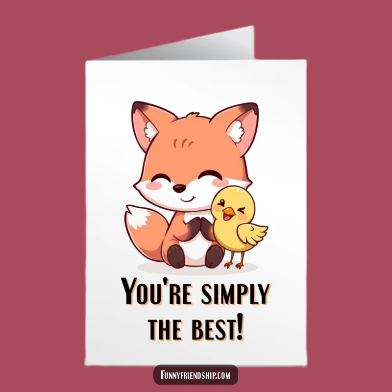 Free Printable Fox's Secret Congrats Card - Funny Downloadable