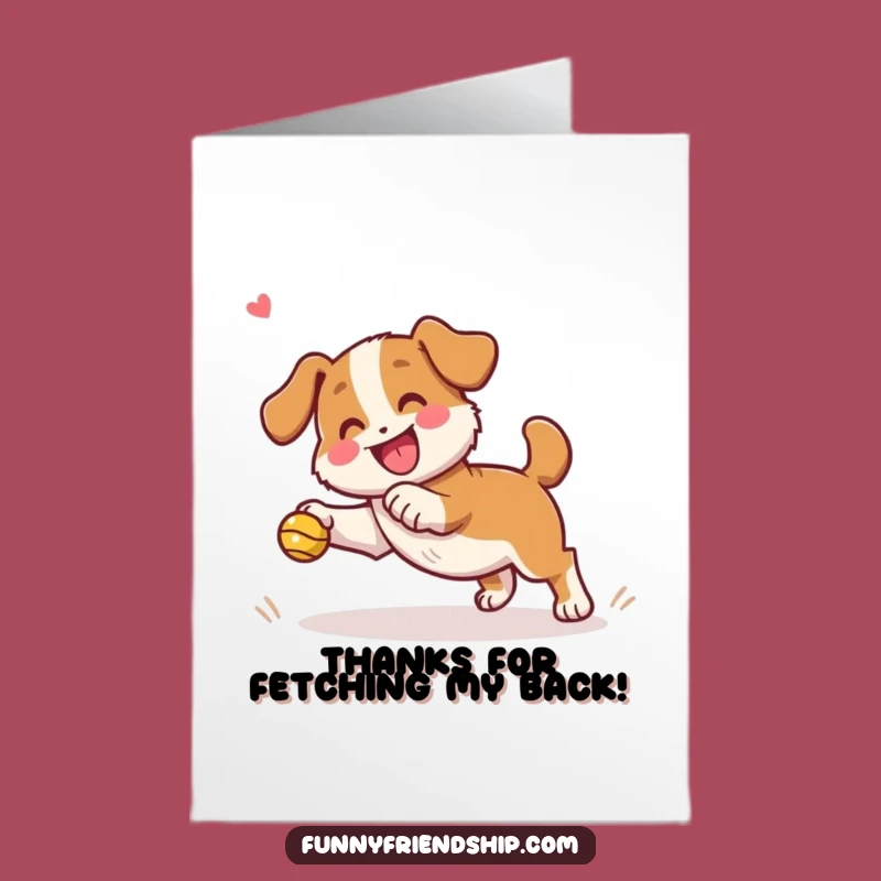 Thanks Fur Everything! Free Printable Card from Playful Pup!