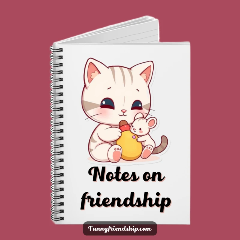 Funny Cat Mouse Toy Notebook: Jot Down Kind Thoughts in This Hilarious Journal Gift!